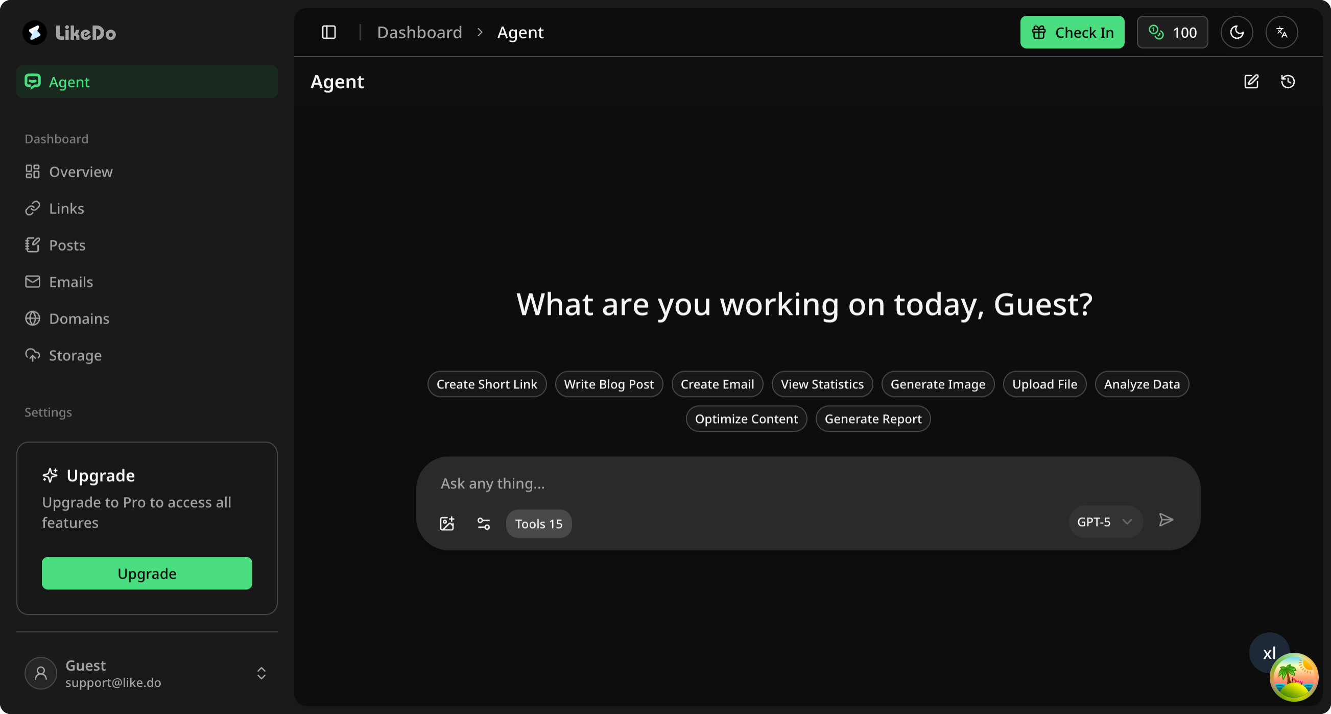 AI Agent Dashboard
