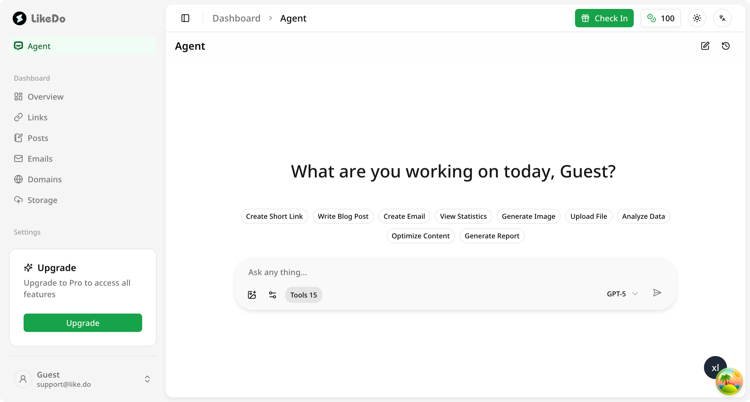 AI Agent Dashboard
