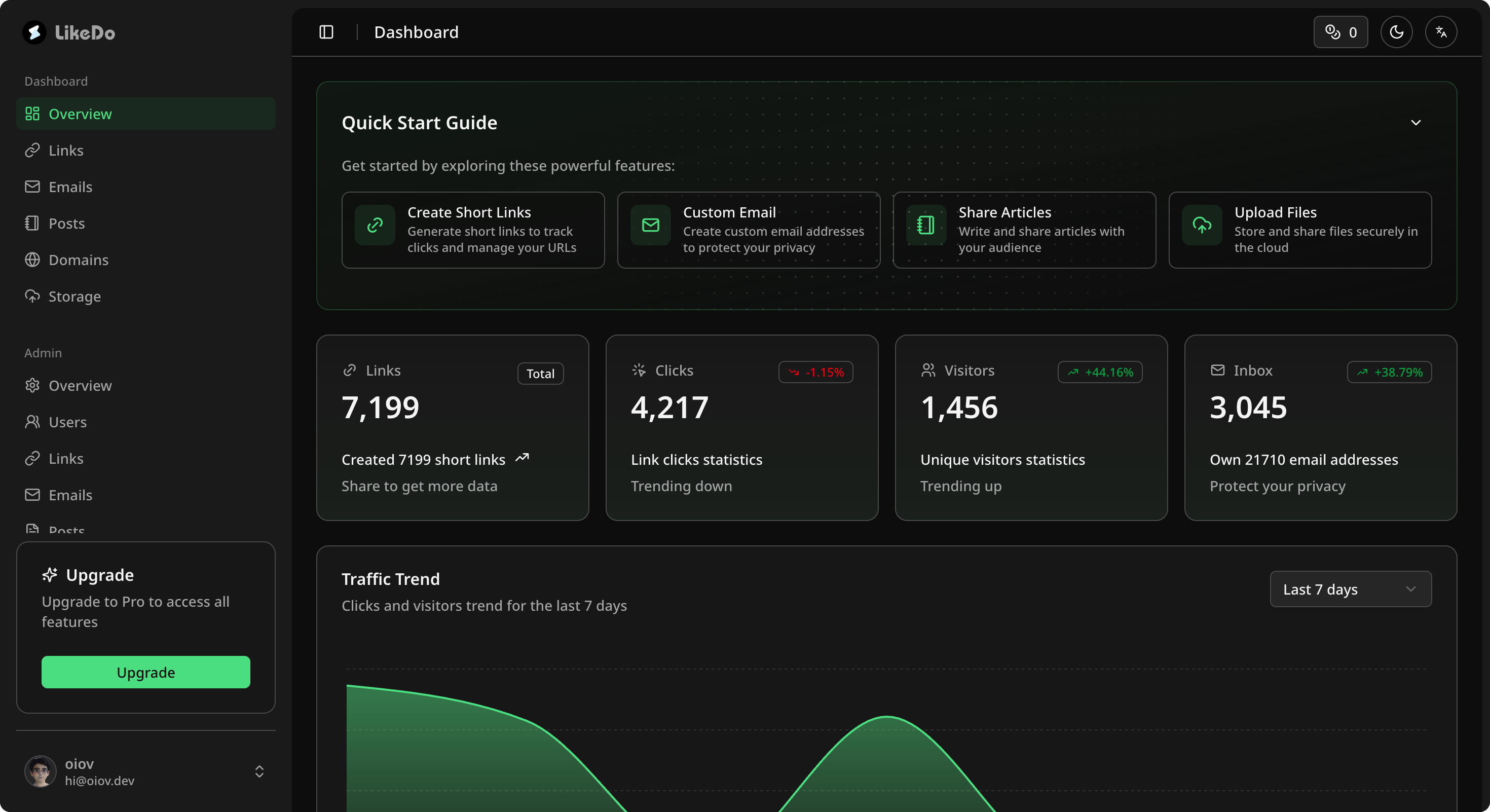 app screen